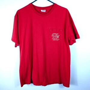 Pi Kappa Phi Fox Hunt 2008 T Shirt L Red Hanes Heavyweight University of Alabama